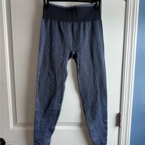 Victoria’s Secret PINK Blue Seamless Leggings